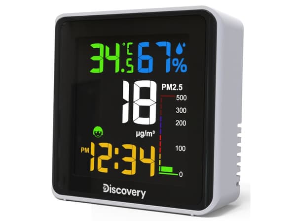 Levenhuk Discovery Report WA30 Weather Station with Air Particulate Monitor