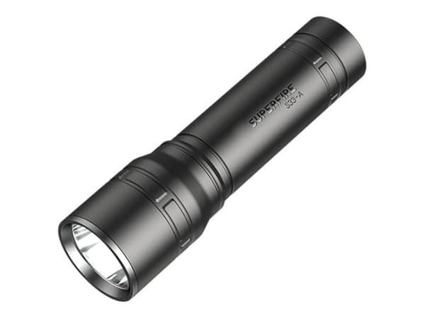 Latarka Superfire Latarka Superfire S33-A, USB (czarna)