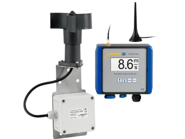 PCE Instruments Anemometer 4 till 180 km/h