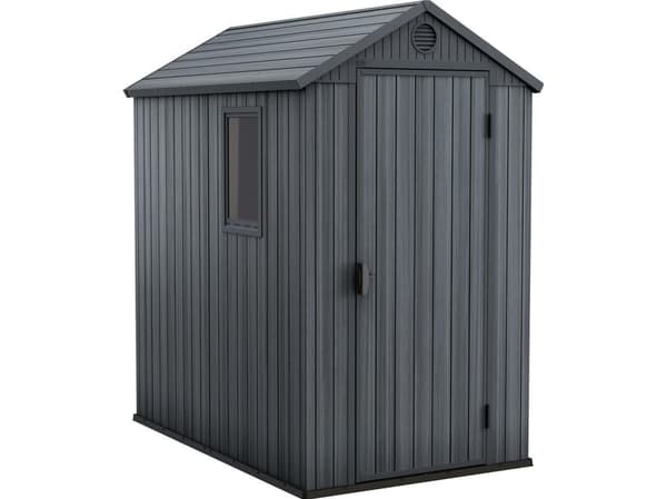 KETER VERKTØY/HAGEHUS DARWIN 4x6 GRÅ 189 x 72 x 249,1cm