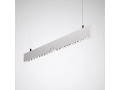 Trilux 6362240, LED, 3000 K, 5200 LM, IP40, Grå, Silver