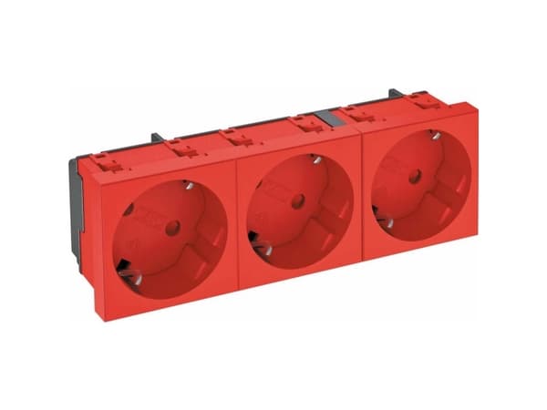 OBO Bettermann Vertr pistorasia 33 astetta, 3-suuntainen maadoituskosketin STD-D3S SRO3 (6120129)
