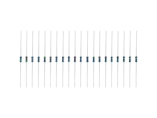 Quadrios 22P035 Metallmotstånd med axial tråd 0,25 W 1 % 1 uppsättning