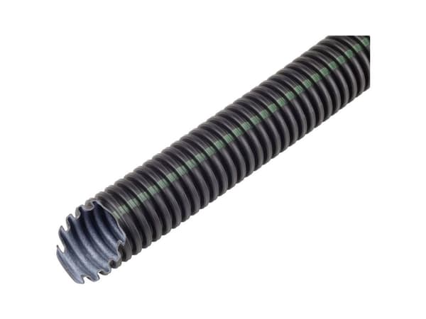 Fränkische Rohrwerke 26212016 FBY-EL-F co2ntrol 16 Bølgerør Sort 10.4 mm 100 m
