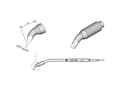 Miniatyrbilde 1 av 2: JBC Tools C250406 Loddespids Mejselform, bøjet Spidsstørrelse 1 mm Indhold 1 stk