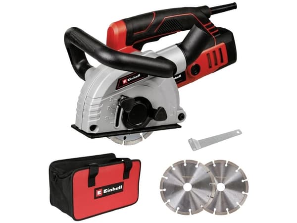 Einhell TE-MA 1500, Sponplate, Stein, Flis, Tre, Sort, Rød, 12,5 cm, 8500 RPM, 3 cm, 2,25 cm
