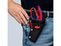 Miniatyrbilde 5 av 5: Knipex 00 19 75 LE, Skrutrekkerholder, Tang, Saks, Skrutrekker, Polyester, Sort, Rød, SVHC, 40 mm