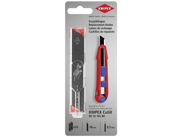 Knipex 90 10 165 E02, Rustfritt stål, Rustfritt stål, 119 mm, 24 mm, 11,5 mm, 0,016 g