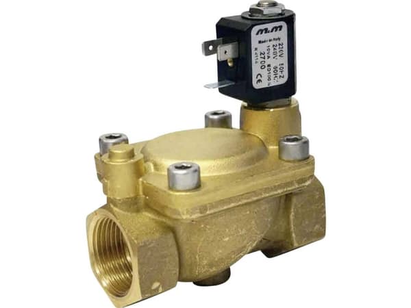 M&amp;M International Direktstyrd pneumatisk ventil B222DBY 230 V/AC NPT 1/2 hylsa 1 st