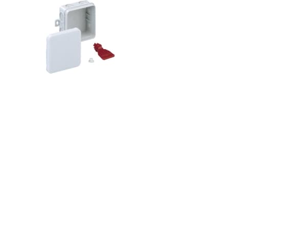SPELSBERG Liitäntärasia Sd 7-L75x75x37mmIP55, halogeeniton harmaa - (10 kpl)
