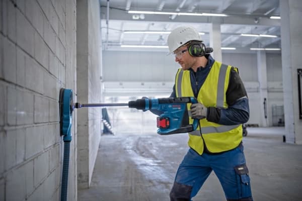 Bosch GBH 18V-40 C PROFESSIONAL, SDS Max, Sort, Blå, Rød, Børsteløs motor, 4 cm, 360 RPM, 9 J