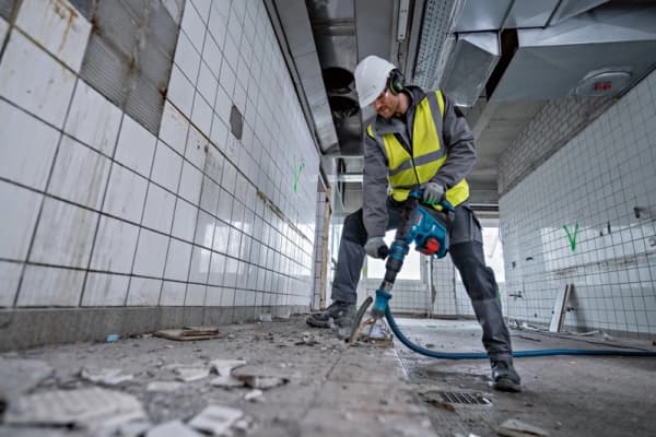 Bosch GBH 18V-40 C PROFESSIONAL, SDS Max, Sort, Blå, Rød, Børsteløs motor, 4 cm, 360 RPM, 9 J