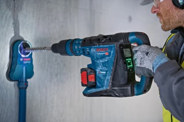 Bosch GBH 18V-40 C PROFESSIONAL, SDS Max, Sort, Blå, Rød, Børsteløs motor, 4 cm, 360 RPM, 9 J