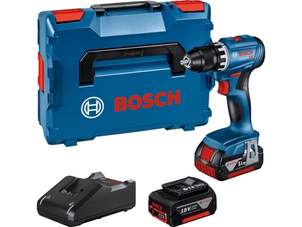 Bosch GSR 18V-45 Professional, Boremaskin med pistolgrep, Nøkkelløs, 1,3 cm, 500 RPM, 1,5 mm, 1900 RPM - SOLO