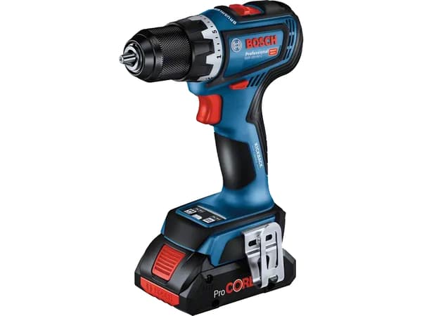 Bosch GSR 18V-90 C PROFESSIONAL - Drill/driver - trådløs - nøkkelfri borhylse 13 mm - 64 N·m - 2 batterier, inkludert lader - 18 V
