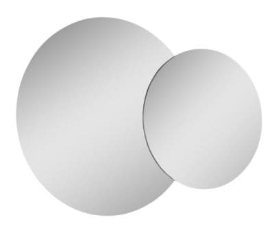 Luxor Ø60-80CM Twin - Luxor Ø60-80 Twin LED Spejl, m/ Anti Dug, 230V Net