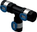 Miniatyrbild 3 av 3: Geberit FlowFit tee 32 x 20 x 32 mm, sort PPSU