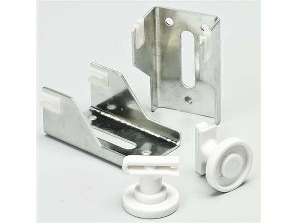 Hudevad väggfäste 30mm - uppsättning av 2