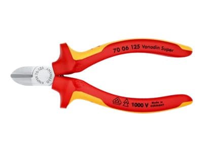 KNIPEX - Diagonalskjæretang - isolert - 125 mm