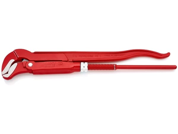 Knipex 83 30 015, Röd, Rostfritt stål, Rörtång i svensk modell, Röd, 6 cm, Kromvanadinstål, Kromvanadinstål
