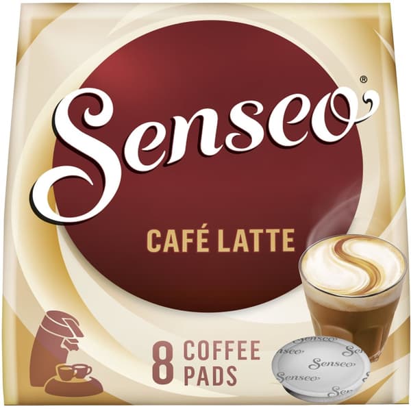 Senseo - Caf Latte Coffee Pads (8 pcs)