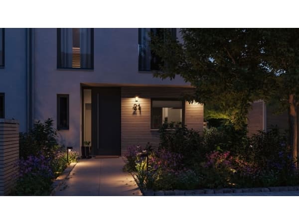 Paulmann Capea 2200K Wand 94713 Ulkouima seinävalaistus LED (RGB) 6 W Musta