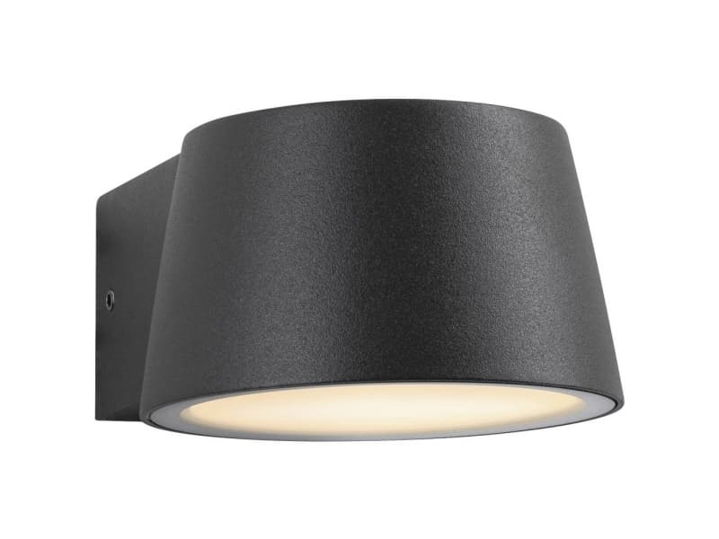 Paulmann Capea 2200K Wand 94713 Udendørs vægbelysning LED (RGB) 6 W Sort
