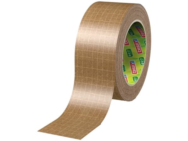 TESA 56000, Brun, Förpackning, Kautschuk, Slät, 25 m, 50 mm