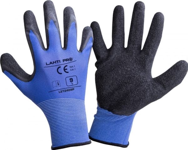 Åpen Pro Rękawice latex nieb.-sort l212409p, 12 par, "9",ce, åpen