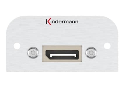 Kindermann 7441000583, DisplayPort, 1 modul(er), Aluminium, Aluminium, 54 mm, 3 cm