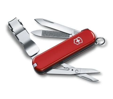 Victorinox NAILCLIP 580, Klappkniv uten lås, Multiverktøyskniv, ABS syntetisk, 17,5 mm, 36 g