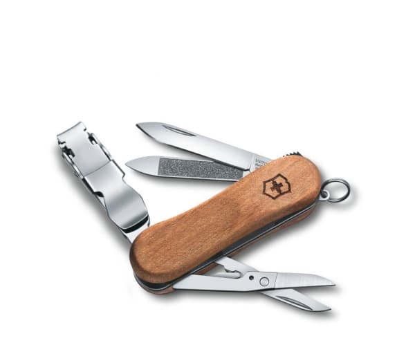 Victorinox 0.6461.63, Fällkniv av slipjoint-modell, Kniv med flera verktyg, Trä, 6 verktyg, 37 g