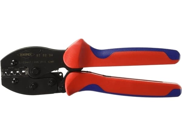 Knipex PreciForce 97 52 34 SB Crimptång Oisolerade kontakter, oisolerade kontakter 0,1 till 2,5 mm²
