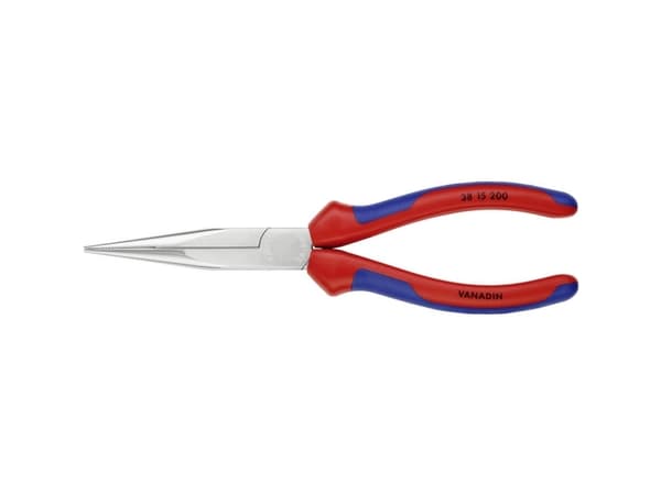 Knipex 38 15 200, 2,5 mm, 7,3 cm, Stål, Blå, Rød, 200 mm, 209 g
