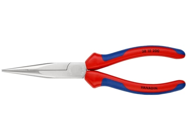 Knipex 38 15 200, 2,5 mm, 7,3 cm, Stål, Blå, Rød, 200 mm, 209 g