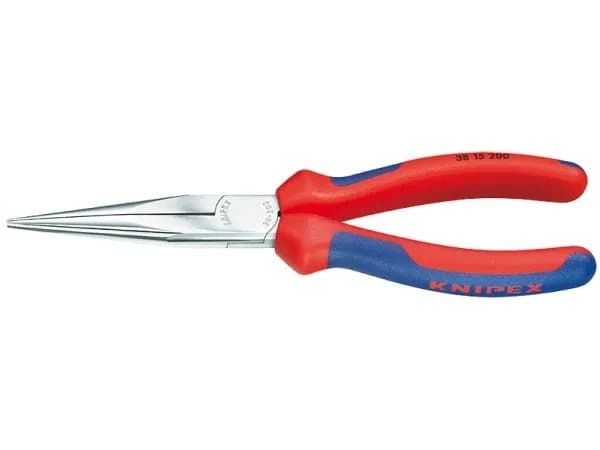 Knipex 38 15 200, 2,5 mm, 7,3 cm, Stål, Blå, Rød, 200 mm, 209 g