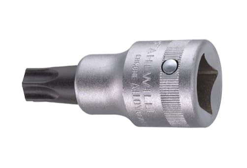 STAHLWILLE 59TX T 60, Stikkontakt, 3/4", Metrisk, 1 hoder, T60, Krom