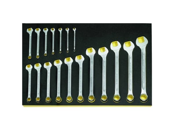 Stahlwille 96838183 TCS 13/18,6-24MM Gaffelnøgle-sæt Nøglebredde (metrisk) (kun til del) 8 - 19 mm
