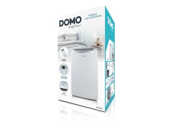 Domo DO324A, 1450 W, Hvit, LED, 445 mm, 375 mm, 760 mm