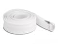 Miniatyrbild 4 av 5: Delock - Flätad ärm - 30 mm diameter with zip fastener - 3 m - vit