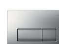 Miniatyrbilde 1 av 2: Geberit bejt.plade Delta50 - 246x164x26mm tryktaste mat krom