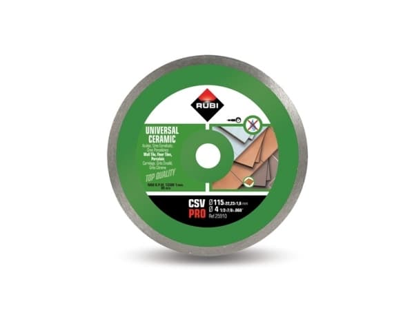 Rubi Pro diamant kontinuerlig skiva 125x22,23x1,7mm