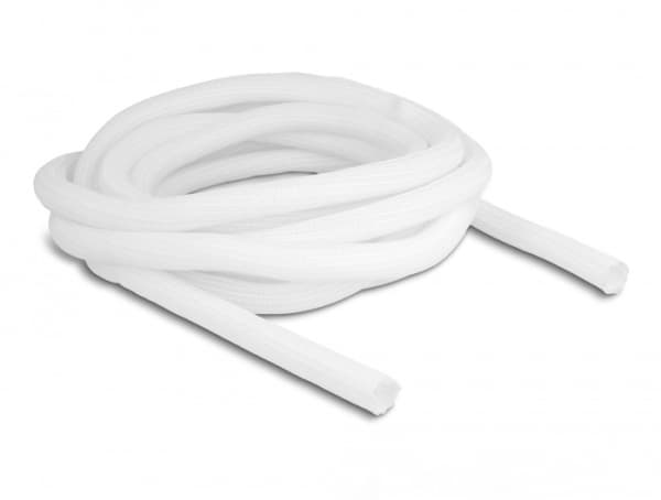 Delock - Kabelhanteringsfodral - 16 mm diameter - 5 m - vit
