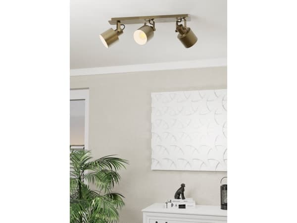 EGLO SOUTHERY SPOTLIGHT 3L E27 KREM GULL/HVIT