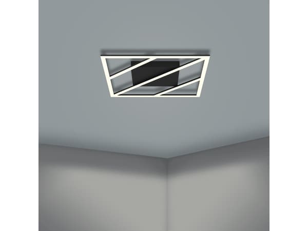 EGLO ULISANO LOFT 420X420 3000LM 3000-6500K SORT/HVID