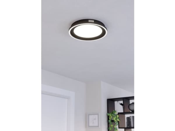 EGLO CALAGRANO TAK Ø380 1500+1400LM 3000-6500K SVART/HVITT