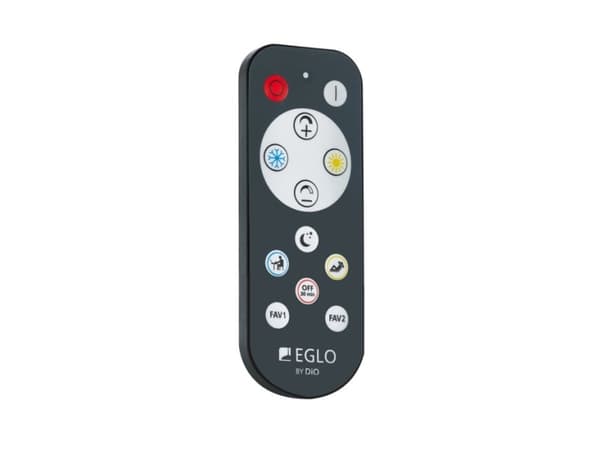 EGLO CALAGRANO TAK Ø380 1500+1400LM 3000-6500K SVART/HVITT