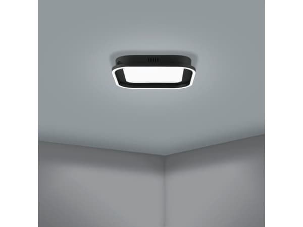 EGLO Calagrano, LED, 6500 K, 1600 lm, IP20, Musta, Valkoinen