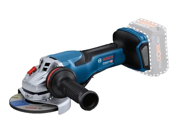 Bosch GWS 18V-15 P PROFESSIONAL - Vinkelsliper - 1500 W - 125 mm - uten batteri - SOLO