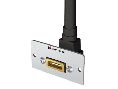 Kindermann 7444000562, HDMI, 1 modul(er), Aluminium, Aluminium, 50 mm, 3 cm
